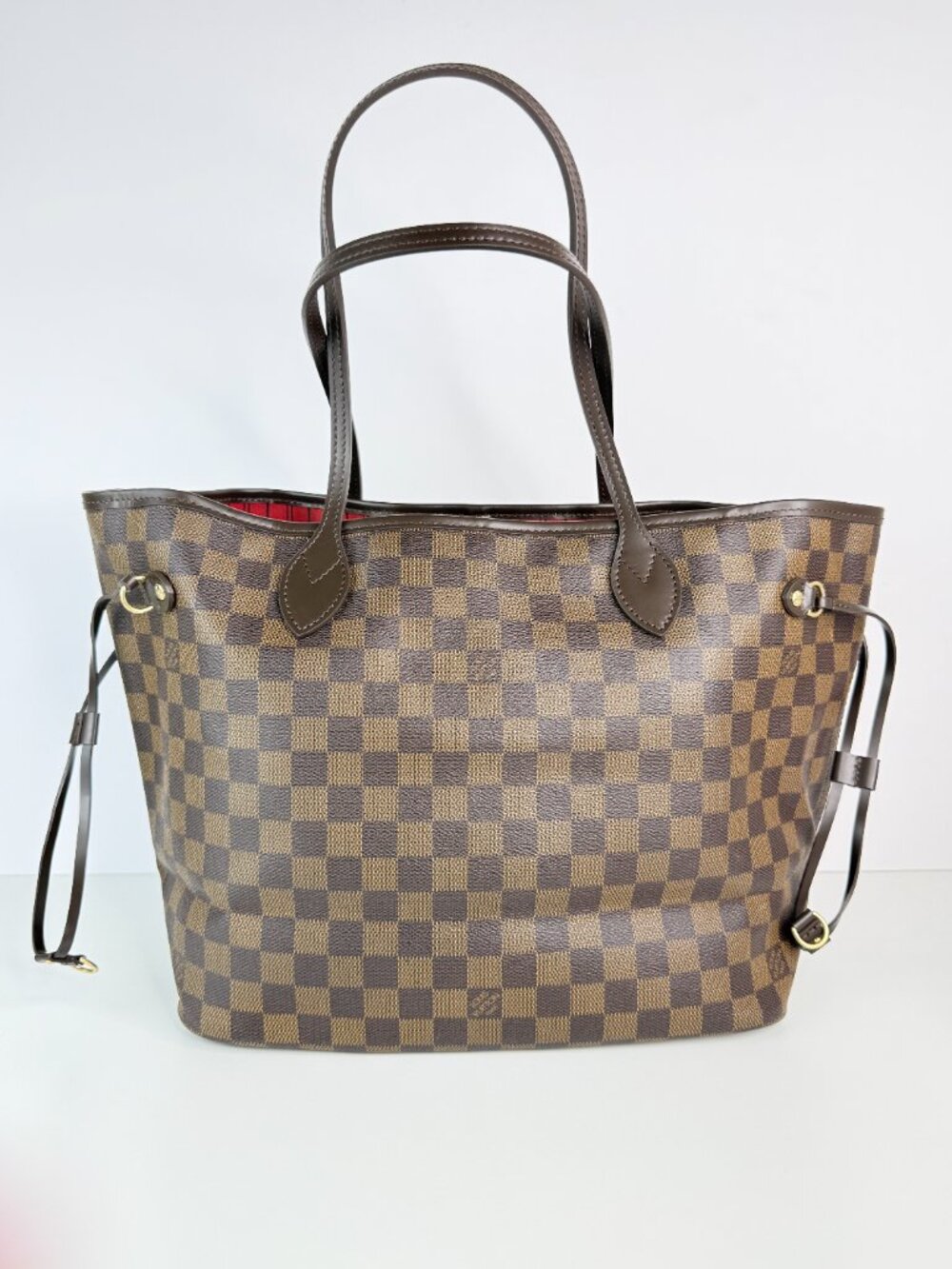louis vuitton neverfull damier ebene - Picture 7 of 14
